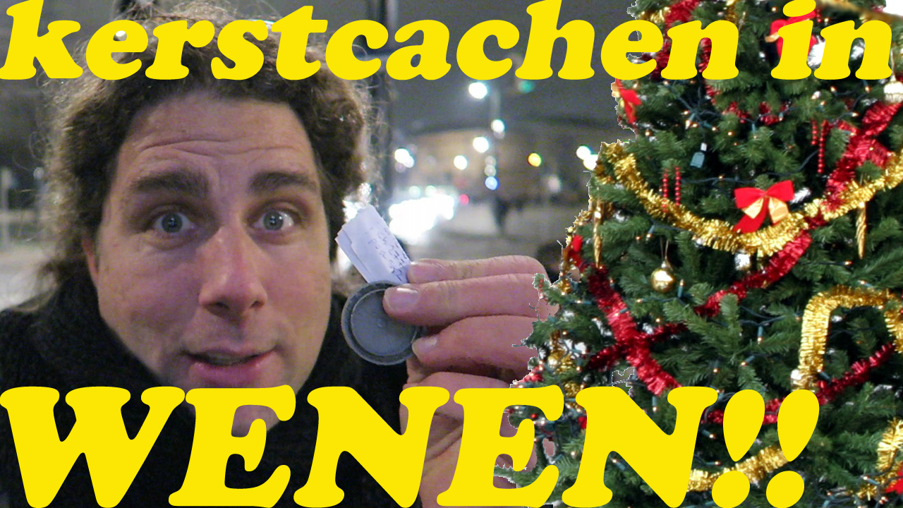 GEOCACHEN OP DE KERSTMARKT IN WENEN!!